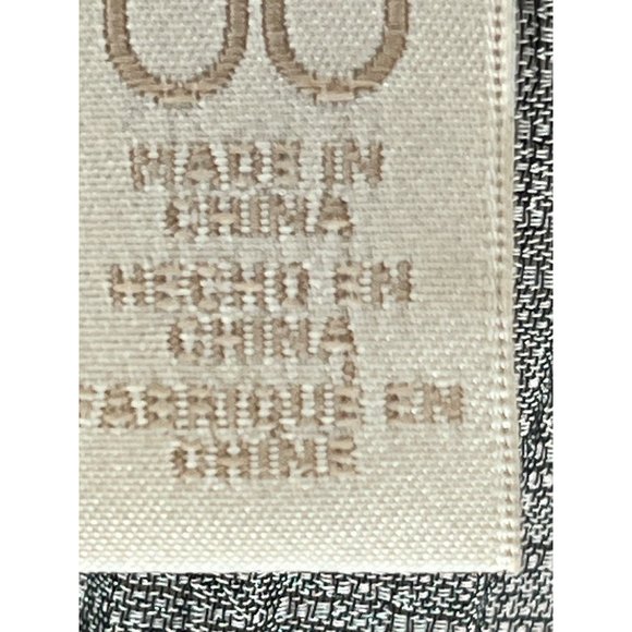 Chic's Blouse Silver Women's Size 00 US XS2 Open Front Long Sleeve Sparkly Made - Picture 11 of 13